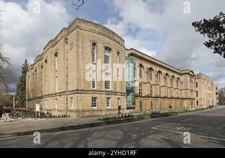 Vue extérieure du Reuben College, Oxford Banque D'Images