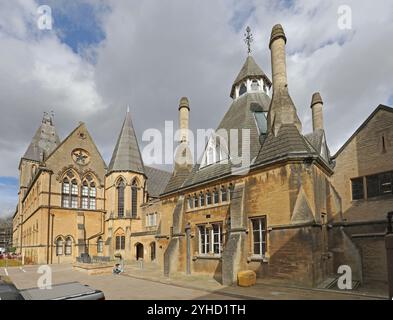 Vue extérieure du Reuben College, Oxford Banque D'Images