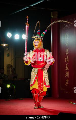 Restaurant Tian Yi Jiao, Wenzhou, province du Zhejiang, Chine Banque D'Images