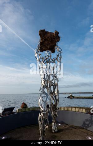 Statue de Finn McCool Banque D'Images