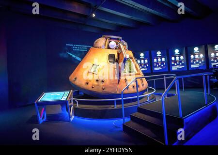 Apollo Command module at Space Adventure - NASA Experience - Canela, Rio Grande do Sul, Brésil Banque D'Images