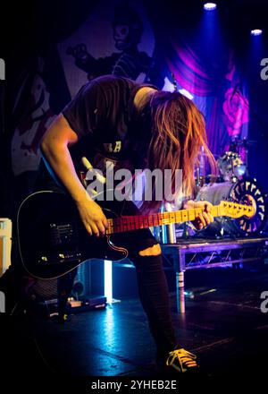 Fall Out Boy (Fall Out Boy Tribute Band) se produisant à l'O2 Academy Islington, Londres © Clarissa Debenham (film Free Photography) / Alamy Banque D'Images