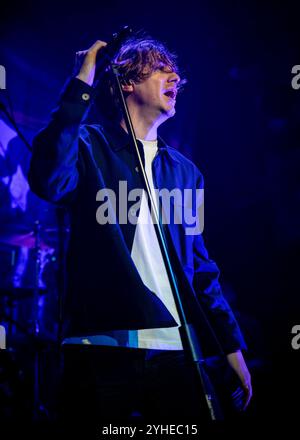 Fall Out Boy (Fall Out Boy Tribute Band) se produisant à l'O2 Academy Islington, Londres © Clarissa Debenham (film Free Photography) / Alamy Banque D'Images