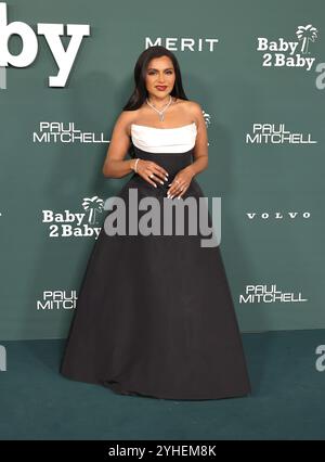 Los Angeles, États-Unis. 10 novembre 2024. Mindy Kaling assiste au Gala Baby2Baby 2024 au Pacific Design Center le 9 novembre 2024 à West Hollywood, Californie. Photo : Crash/imageSPACE crédit : Imagespace/Alamy Live News Banque D'Images