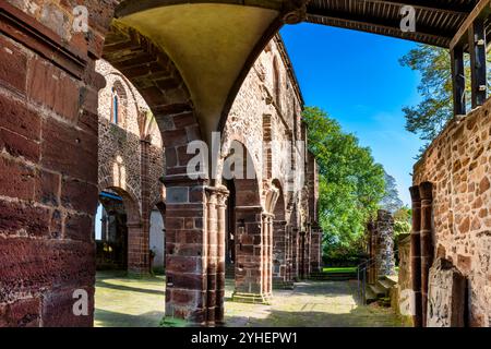 Schwalmstadt-Treysa : ruines de l'église des morts . Ruine der Totenkirche Banque D'Images