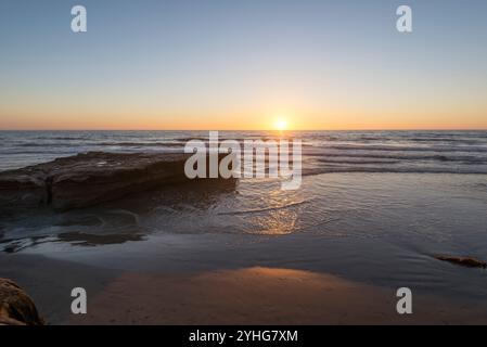 Torrey Pines State Beach. La Jolla, San Diego, Californie. Banque D'Images