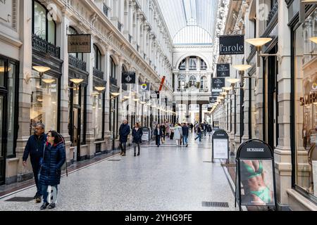 Passage la Haye est une galerie marchande traditionnelle dans le centre-ville composée d'une section ancienne et nouvelle avec de nombreux magasins spécialisés et magasins Banque D'Images