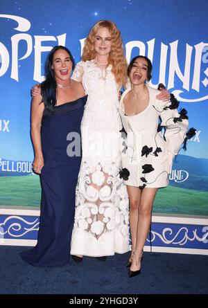 New York, NY, États-Unis. 11 novembre 2024. Vicky Jenson, Nicole Kidman et Rachel Zegler lors de la première de NetflixÕ Spellbound au Plaza Hotel de New York le 11 novembre 2024. Crédit : Mpi099/Media Punch/Alamy Live News Banque D'Images