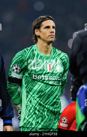 Milan, Italie. 06 novembre 2024. Yann Sommer (Internazionale Milano) vu lors du match de l'UEFA Champions League entre les équipes de l'Internazionale Milano et de l'Arsenal FC. Score final ; Internazionale Milano 1:0 Arsenal FC crédit : SOPA images Limited/Alamy Live News Banque D'Images