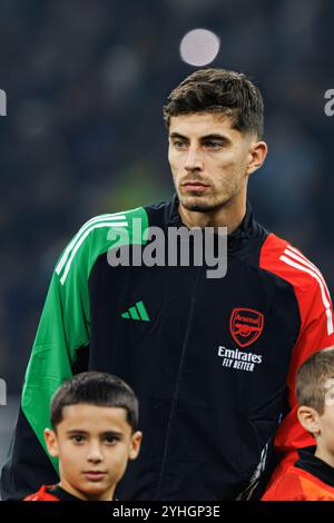 Milan, Italie. 06 novembre 2024. Kai Havertz (Arsenal FC) vu lors du match de l'UEFA Champions League entre les équipes de l'Internazionale Milano et de l'Arsenal FC. Score final ; Internazionale Milano 1:0 Arsenal FC crédit : SOPA images Limited/Alamy Live News Banque D'Images