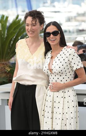 20 mai, Cannes The substance Photocall au 77ème Festival annuel de Cannes au 77ème Festival de Cannes 2024. FAMA © Fausto Marci Banque D'Images