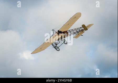 Gothenburg, Suède - août 29 2010 : Bleriot XI au Gothenburg Aero Show Banque D'Images