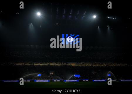 Milan, Italie. 10 novembre 2024. Stade San Siro pendant le match de football Serie A entre l'Inter et Napoli au stade San Siro à Milan, Italie du Nord - dimanche 10 novembre 2024. Sport - Soccer . (Photo de Spada/Lapresse) crédit : LaPresse/Alamy Live News Banque D'Images