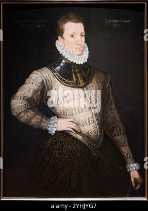 Sir Philip Sidney, (1554-1586), vers 1576, par artiste inconnu, National Portrait Gallery, Londres, Royaume-Uni Banque D'Images