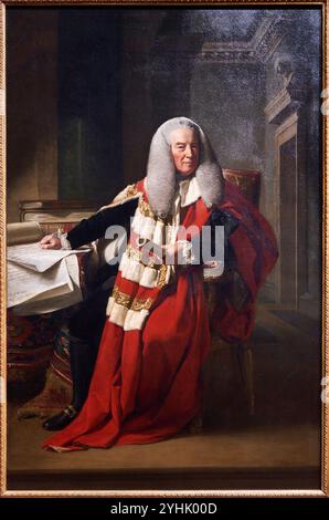 William Murray, 1er comte de Mansfield, (1705-1793), vers 1783, par John Singleton Copley, National Portrait Gallery, Londres, Royaume-Uni Banque D'Images