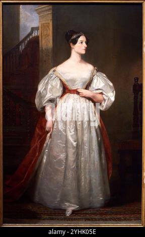 ADA Lovelace, (1815-1852), 1836, par Margaret Sarah Carpenter, National Portrait Gallery, Londres, Royaume-Uni Banque D'Images