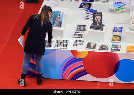 Zagreb, Croatie. 12 novembre 2024. Journée d’ouverture d’INTERLIBER, la Foire internationale du livre à Zagreb, Croatie le 12. Novembre 2024. Photo : Marko Prpic/PIXSELL crédit : Pixsell/Alamy Live News Banque D'Images