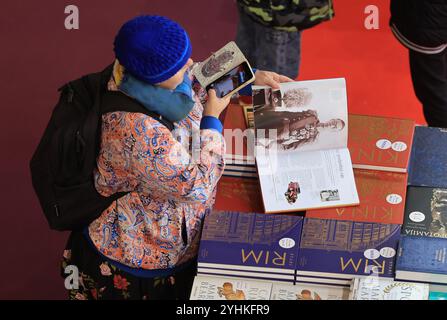 Zagreb, Croatie. 12 novembre 2024. Journée d’ouverture d’INTERLIBER, la Foire internationale du livre à Zagreb, Croatie le 12. Novembre 2024. Photo : Marko Prpic/PIXSELL crédit : Pixsell/Alamy Live News Banque D'Images