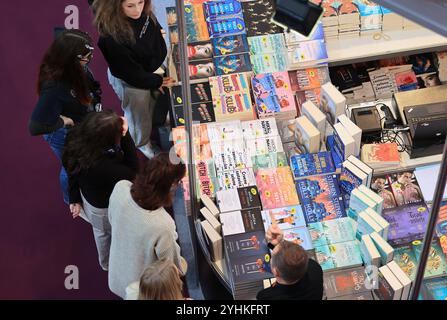 Zagreb, Croatie. 12 novembre 2024. Journée d’ouverture d’INTERLIBER, la Foire internationale du livre à Zagreb, Croatie le 12. Novembre 2024. Photo : Marko Prpic/PIXSELL crédit : Pixsell/Alamy Live News Banque D'Images