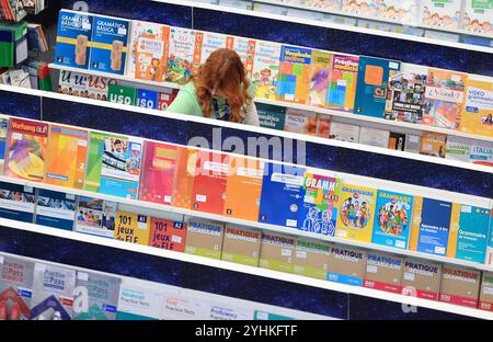 Zagreb, Croatie. 12 novembre 2024. Journée d’ouverture d’INTERLIBER, la Foire internationale du livre à Zagreb, Croatie le 12. Novembre 2024. Photo : Marko Prpic/PIXSELL crédit : Pixsell/Alamy Live News Banque D'Images