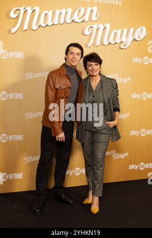 L'acteur Pablo Capuz et l'actrice Silvia Abril sont au Mamen Mayo Photocall à Madrid, en Espagne. (Photo de Hazhard Espinoza Vallejos/NurPhoto) crédit : NurPhoto SRL/Alamy Live News Banque D'Images