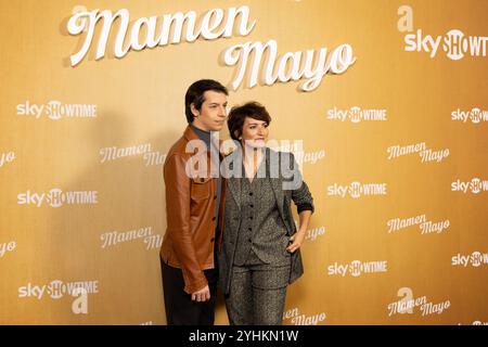 L'acteur Pablo Capuz et l'actrice Silvia Abril sont au Mamen Mayo Photocall à Madrid, en Espagne. (Photo de Hazhard Espinoza Vallejos/NurPhoto) crédit : NurPhoto SRL/Alamy Live News Banque D'Images