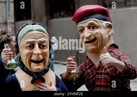 Cap gros Barcelone, Espagne. Banque D'Images