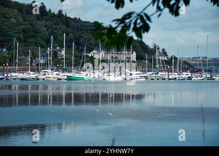 irlande, Crosshaven, ville balnéaire, vie irlandaise, campagne irlandaise Banque D'Images