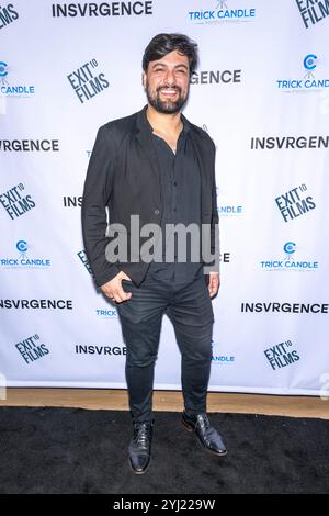 Los Angeles, États-Unis. 12 novembre 2024. L'acteur Victor Sally assises Insurgence présente à Los Angeles la première du crime Thriller BURY HIM au Harmony Gold Theater, Los Angeles, CA, le 12 novembre 2024 crédit : Eugene Powers/Alamy Live News Banque D'Images