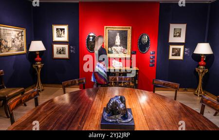 Christies London 13 Nov 2024 offerte dans le cadre de la Collection privée de Mary et Alan Hobart, la vente aura lieu à 13h00 le 19 novembre 2024 chez Christies London /Paul Quezada-Neiman/Alamy Live News Credit : Paul Quezada-Neiman/Alamy Live News Banque D'Images