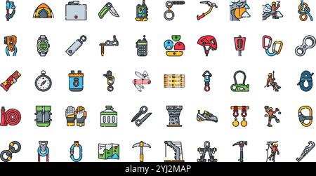 Collection d'icônes vectorielles de haute qualité avec contour modifiable. Idéal pour les projets professionnels et créatifs. Illustration de Vecteur