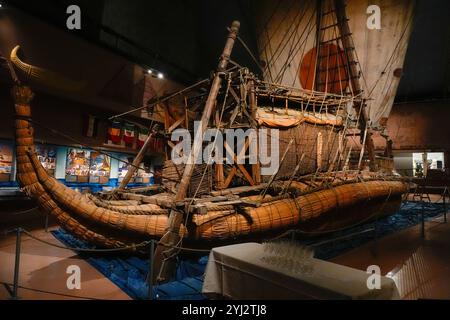 Oslo 20241112. Le musée Kon-Tiki à Bygdoy à Oslo. Photo : Terje Pedersen / NTB Banque D'Images