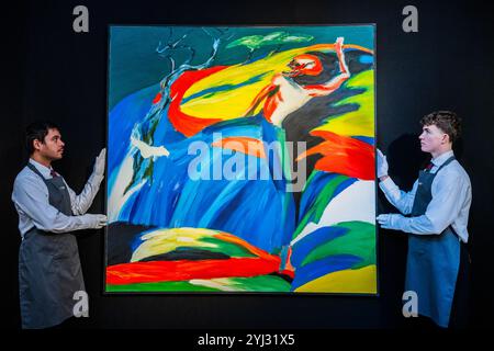 Londres, Royaume-Uni. 13 novembre 2024. William Crozier, H.R.H.A., The Dancer, estimation GBP 20 000 - GBP 30 000 - Aperçu de la vente de la Collection privée de Mary et Alan Hobart à Christie's, Londres. La vente aura lieu le soir du 19 novembre. Crédit : Guy Bell/Alamy Live News Banque D'Images