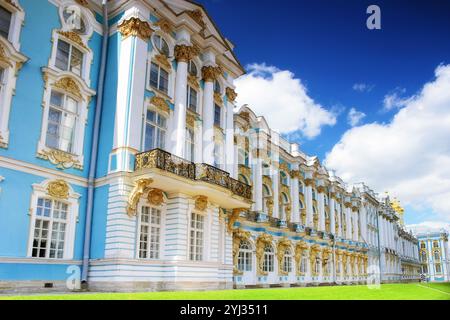 Katherine's Palace hall à Tsarskoe Selo (Pouchkine), Russie Banque D'Images