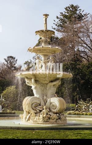 Carlton Gardens à Melbourne, Australie Banque D'Images