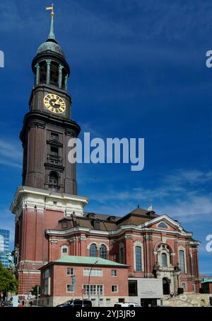 St Michaelis, ville libre et hanséatique de Hambourg, Allemagne Banque D'Images