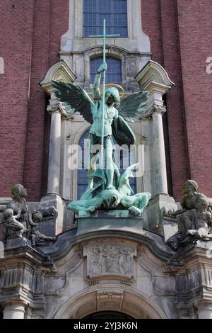 St Michaelis, ville libre et hanséatique de Hambourg, Allemagne Banque D'Images