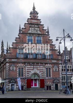 Musée de Hallen Haarlem (Frans Hals Museum - HAL) sur la Grote Markt dans le centre de la vieille ville, Haarlem, Hollande du Nord, pays-Bas Banque D'Images