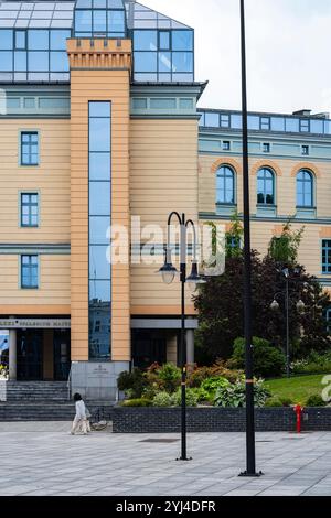 Musée de l'Université et de l'Université sur la place Nicolaus Copernic à Opole, Voïvodie d'Opole, Pologne, pour usage éditorial uniquement. Banque D'Images