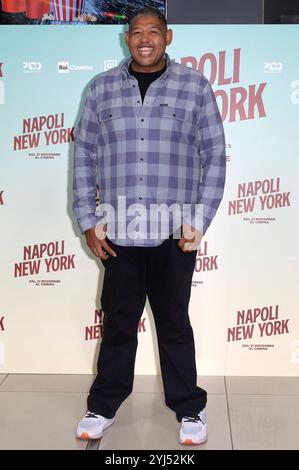 Omar Benson Miller beim Photocall zum Kinofilm Napoli New York im Cinema Adriano. ROM, 13.11.2024 *** Omar Benson Miller à la photocall pour le film Napoli New York au Cinéma Adriano Rome, 13 11 2024 Foto:XA.XM.xTinghinox/xFuturexImagex napoli 4132 Banque D'Images