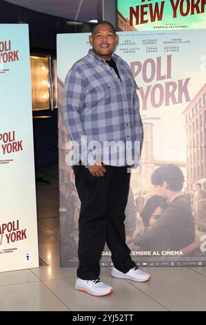 Omar Benson Miller beim Photocall zum Kinofilm Napoli New York im Cinema Adriano. ROM, 13.11.2024 *** Omar Benson Miller à la photocall pour le film Napoli New York au Cinéma Adriano Rome, 13 11 2024 Foto:XA.XM.xTinghinox/xFuturexImagex napoli 4141 Banque D'Images