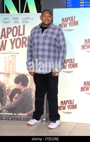 Omar Benson Miller beim Photocall zum Kinofilm Napoli New York im Cinema Adriano. ROM, 13.11.2024 *** Omar Benson Miller à la photocall pour le film Napoli New York au Cinéma Adriano Rome, 13 11 2024 Foto:XA.XM.xTinghinox/xFuturexImagex napoli 4144 Banque D'Images