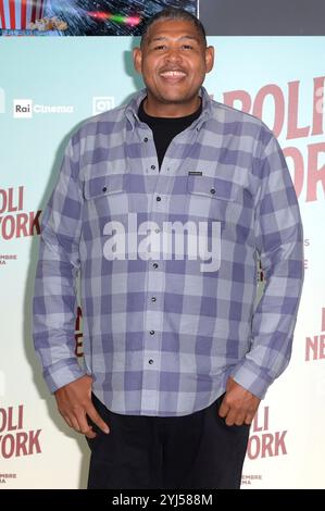 Omar Benson Miller beim Photocall zum Kinofilm 'Napoli New York' im Cinema Adriano. ROM, 13.11.2024 Banque D'Images