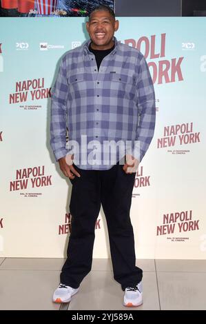 Omar Benson Miller beim Photocall zum Kinofilm 'Napoli New York' im Cinema Adriano. ROM, 13.11.2024 Banque D'Images