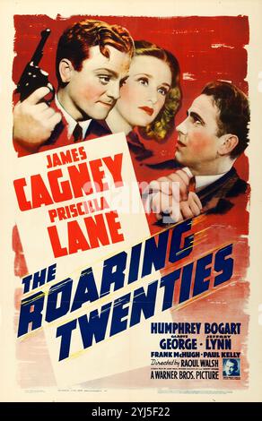 Affiche, 'The Roaring Twenties' (1939). Crédit photo : Warner Bros. (référence du dossier# 34580-841THA) Banque D'Images