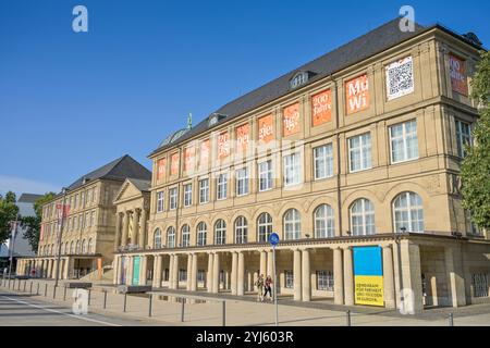 Musée Wiesbaden, Hessisches Landesmuseum für Kunst und Natur, Friedrich-Ebert-Allee, Wiesbaden, Hessen, Allemagne Banque D'Images