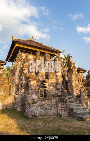 Temple de fertilité Pura Beji à la déesse du riz Dewi Sri à Sangsit, Bali, Indonésie, Asie du Sud-est, Asie Banque D'Images