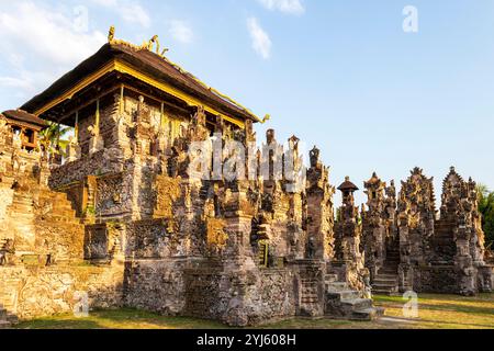 Temple de fertilité Pura Beji à la déesse du riz Dewi Sri à Sangsit, Bali, Indonésie, Asie du Sud-est, Asie Banque D'Images