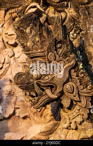 Temple de fertilité Pura Beji à la déesse du riz Dewi Sri à Sangsit, Bali, Indonésie, Asie du Sud-est, Asie Banque D'Images