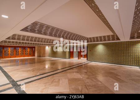 Casablanca, Maroc - 22 octobre 2024 : Mosquée Hassan 2 à Casablanca, Maroc. Banque D'Images